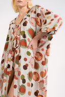 Robe Longo Lina Pois