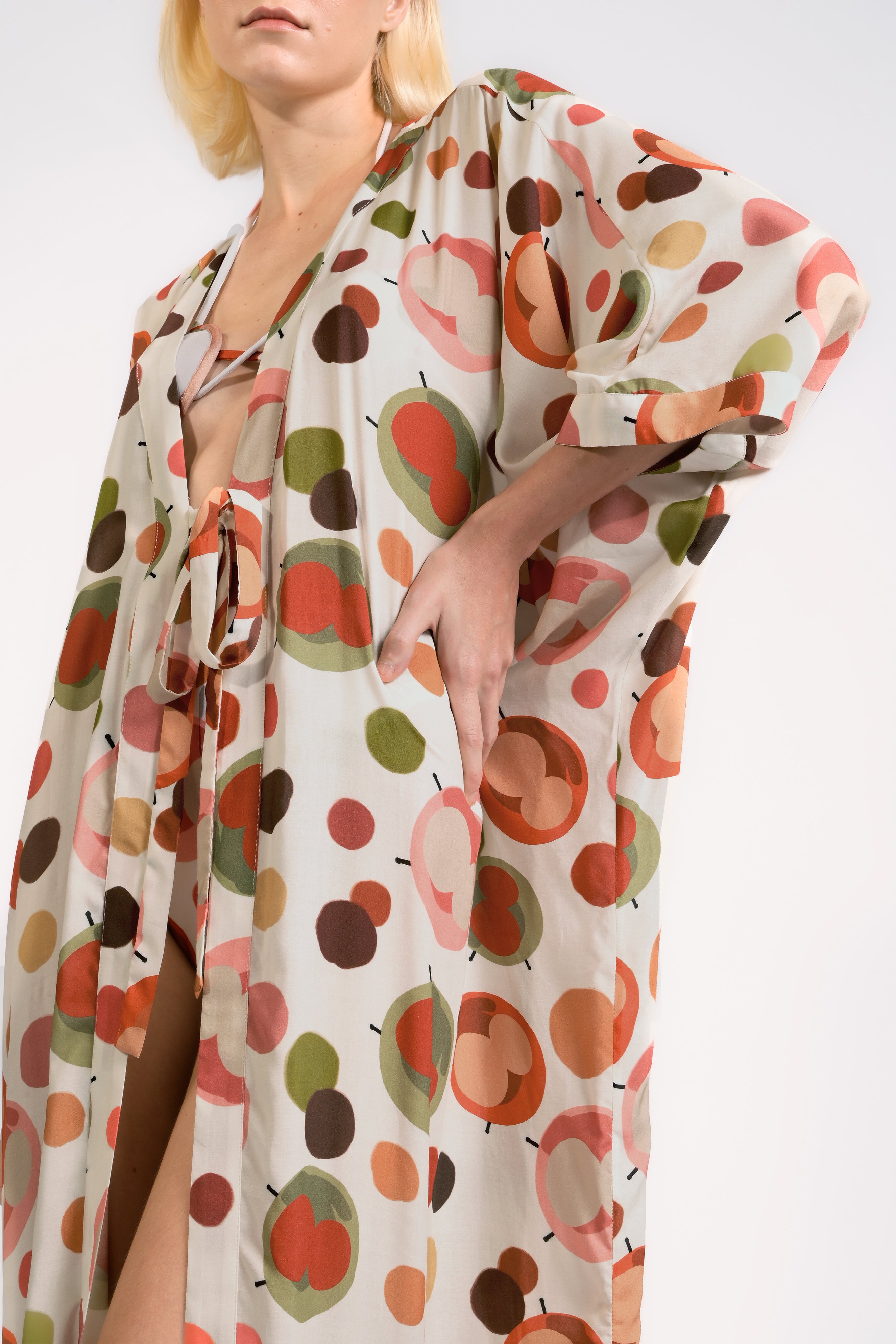 Robe Longo Lina Pois