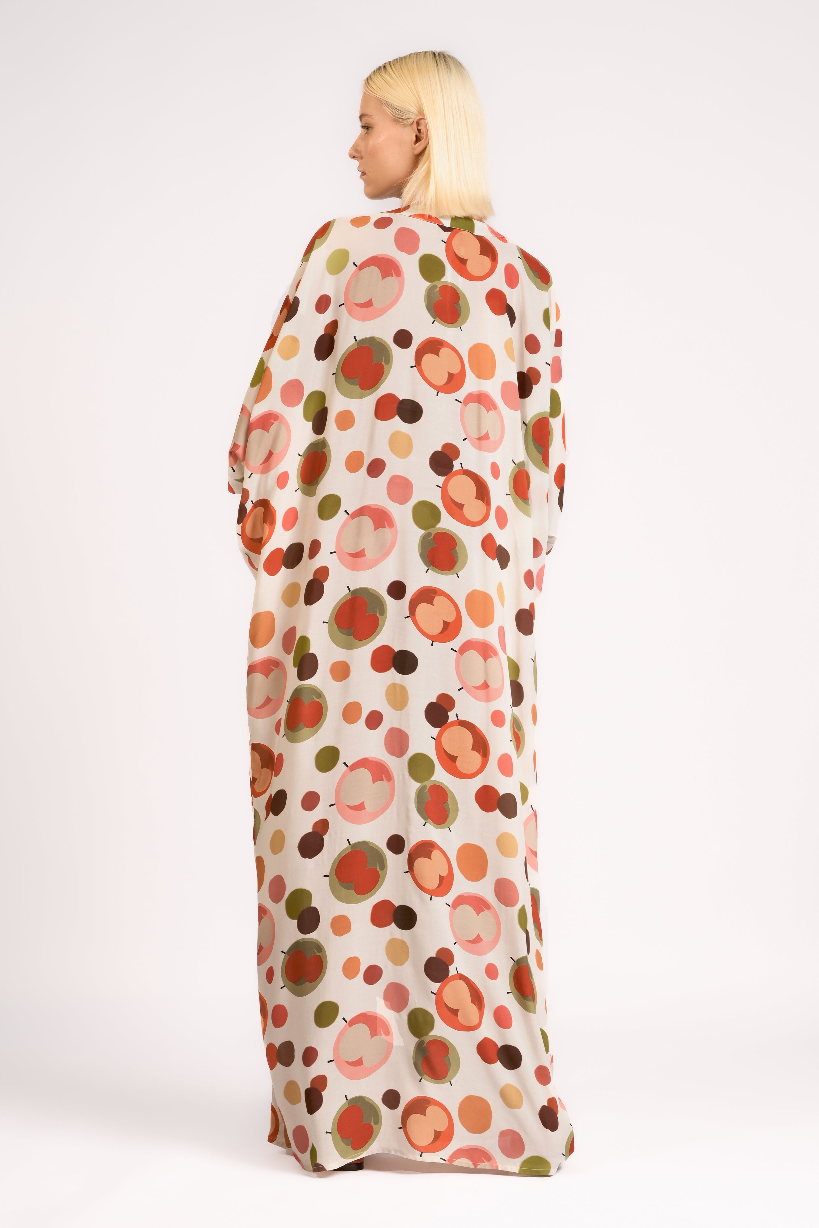 Robe Longo Lina Pois