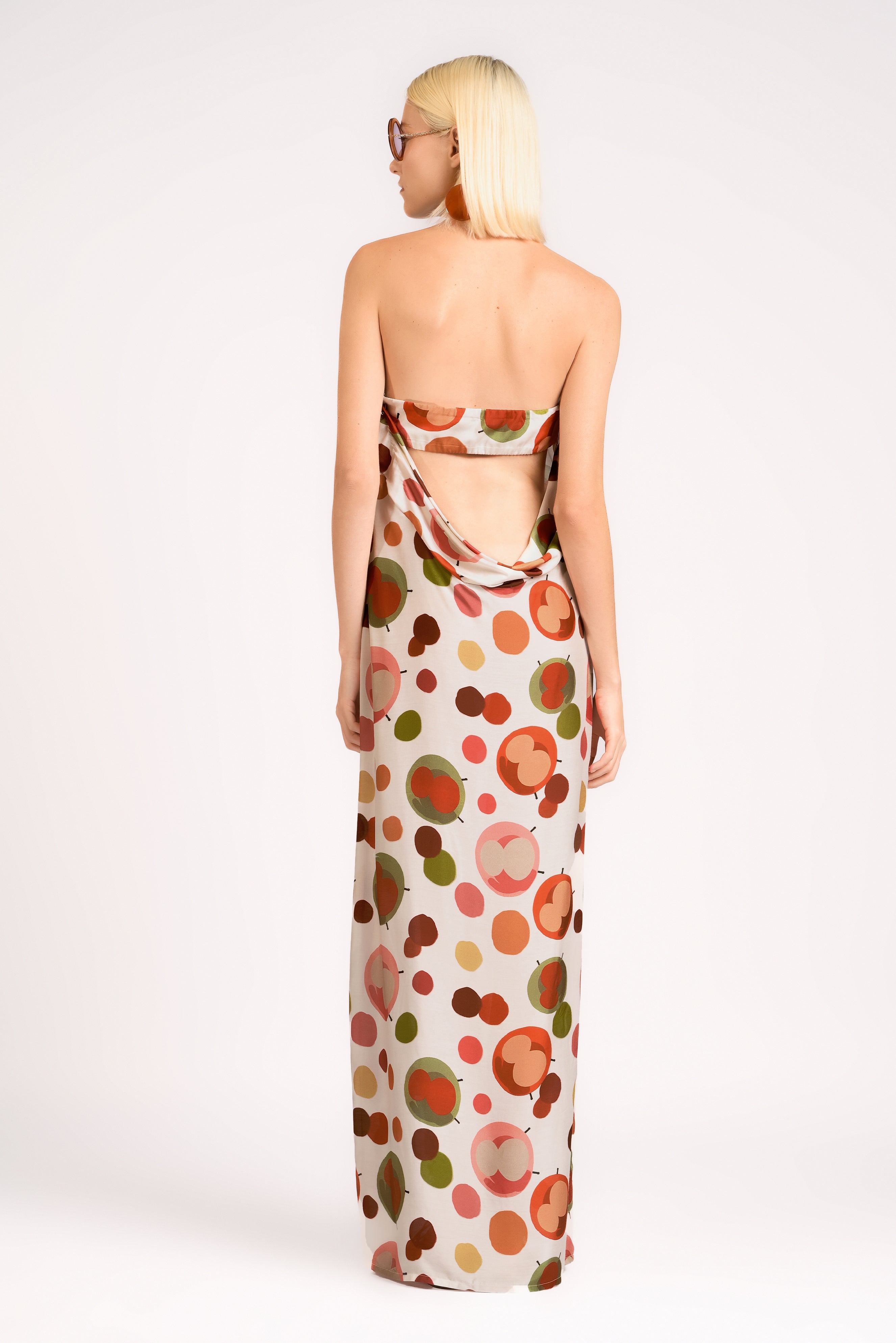 Vestido Longo Tomara que Caia Lina Pois