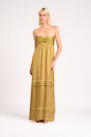 Vestido Longo Body Suit Lina Pois Lisos
