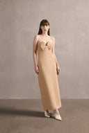Vestido Longo Busto Estruturado