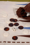 Pannneaux Backgammon Moedas Acrilico