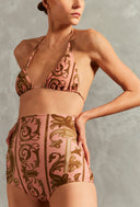 Biquini Hot Pants Hera Rosa