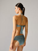 Biquini TQC de Amarrar Bleu Piscine