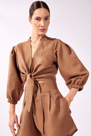Blusa De Amarrar Liso
