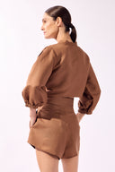 Blusa De Amarrar Liso