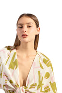 Blusa Cropped De Amarrar Baleares