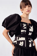 Blusa Manga Bufante Flora