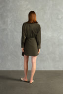 Vestido Curto amarração Lateral