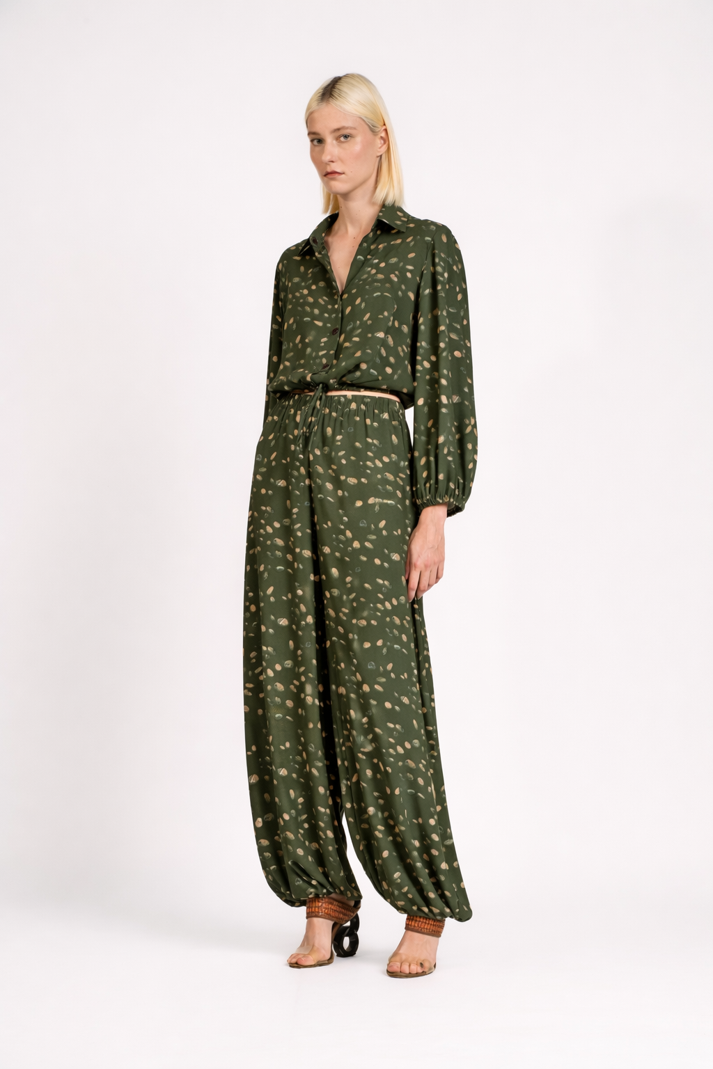 Calça Bufante Green Pois