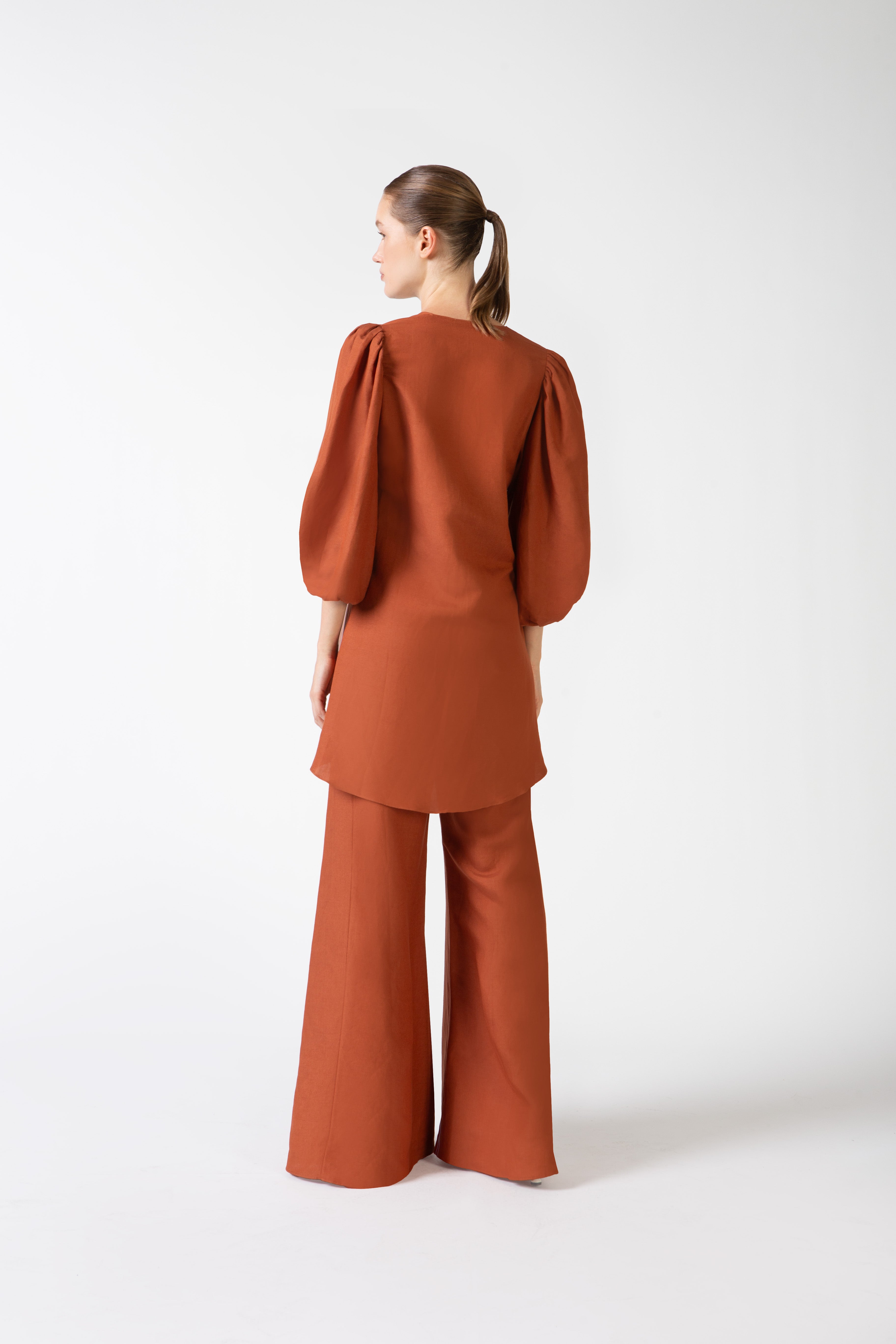 Camisa Longa De Amarrar Timeless