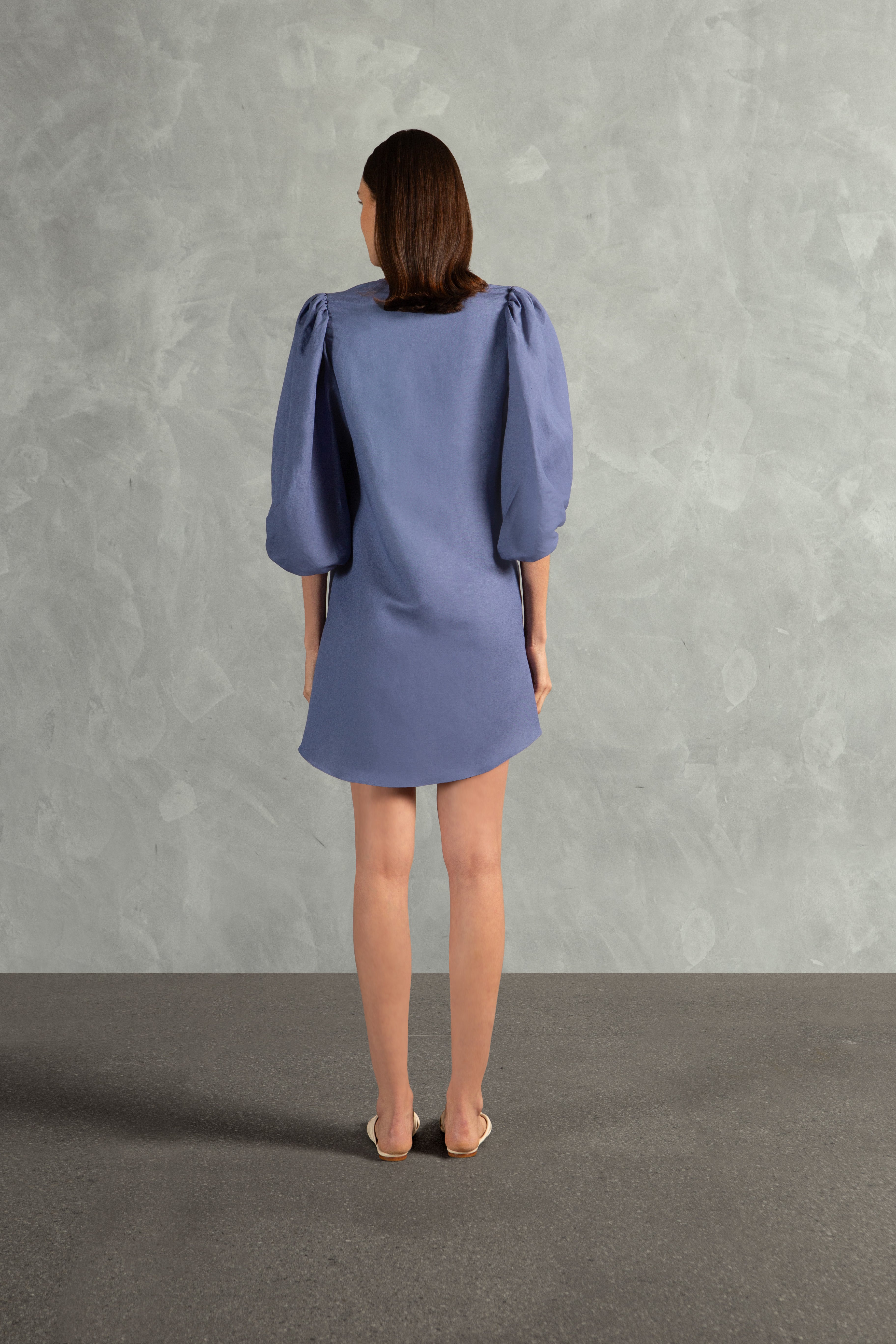 Camisa Longa De Amarrar Lisos