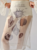 Saia & Camisa Organza de Seda Chipre