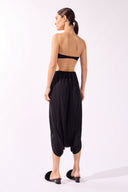 Calça Midi Envelope Arabesque Lisos