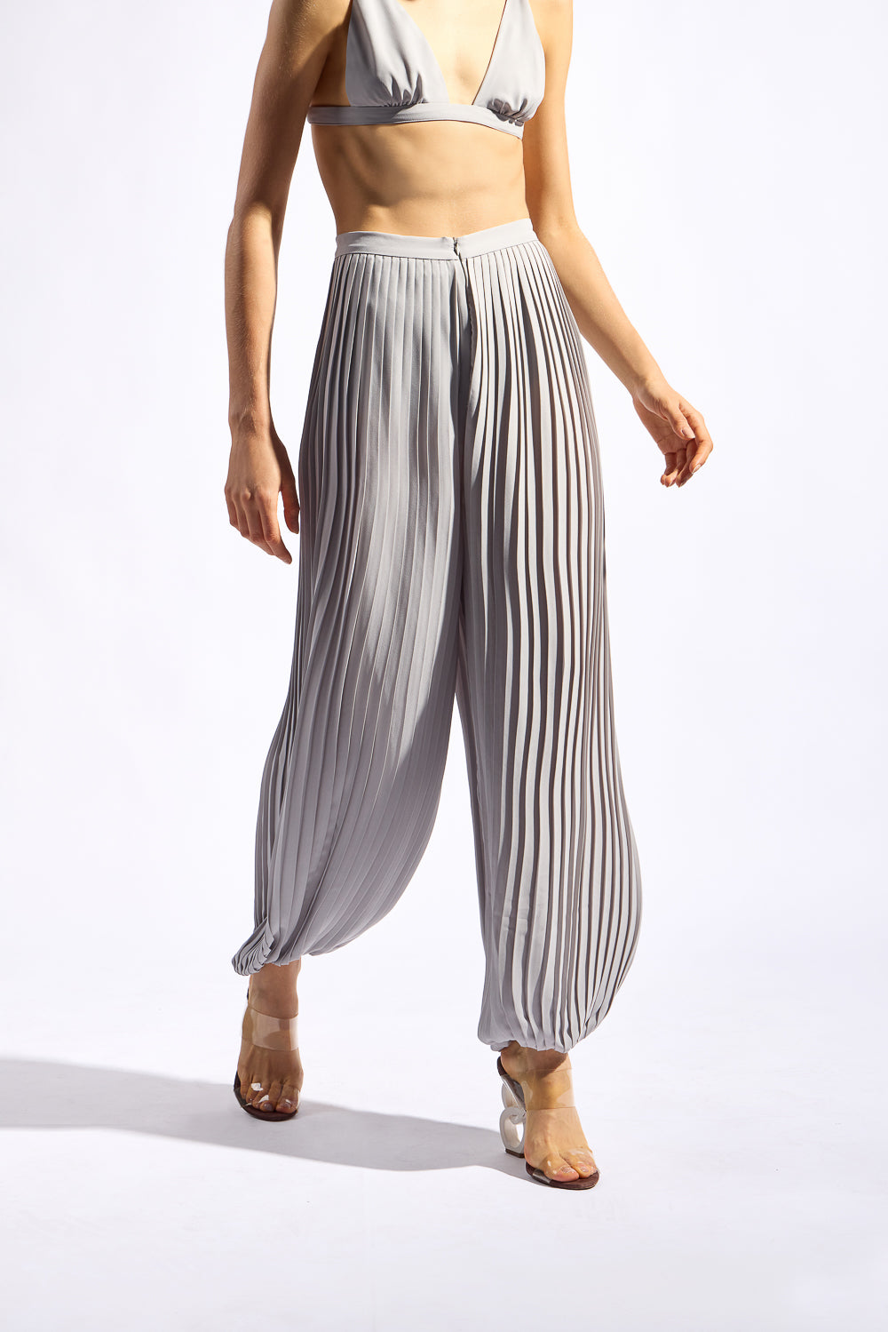 Calça Plissada Noblesse