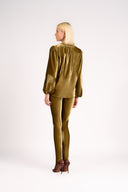 Calça Legging com Pé Velvet