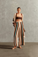 Calça Pantalona Listras