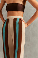 Calça Pantalona Listras