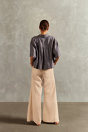 Calça Pantalona Jeans
