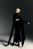 Conjunto Top E Saia Longa Sabine Getty