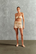 Conjunto Top e Shorts Terry