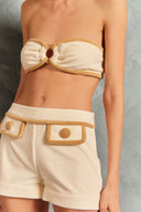 Conjunto Top e Shorts Terry