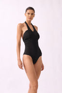 Maillot Frente Única Franzido Lisos