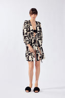 Robe Curto Manga Bufante Flora