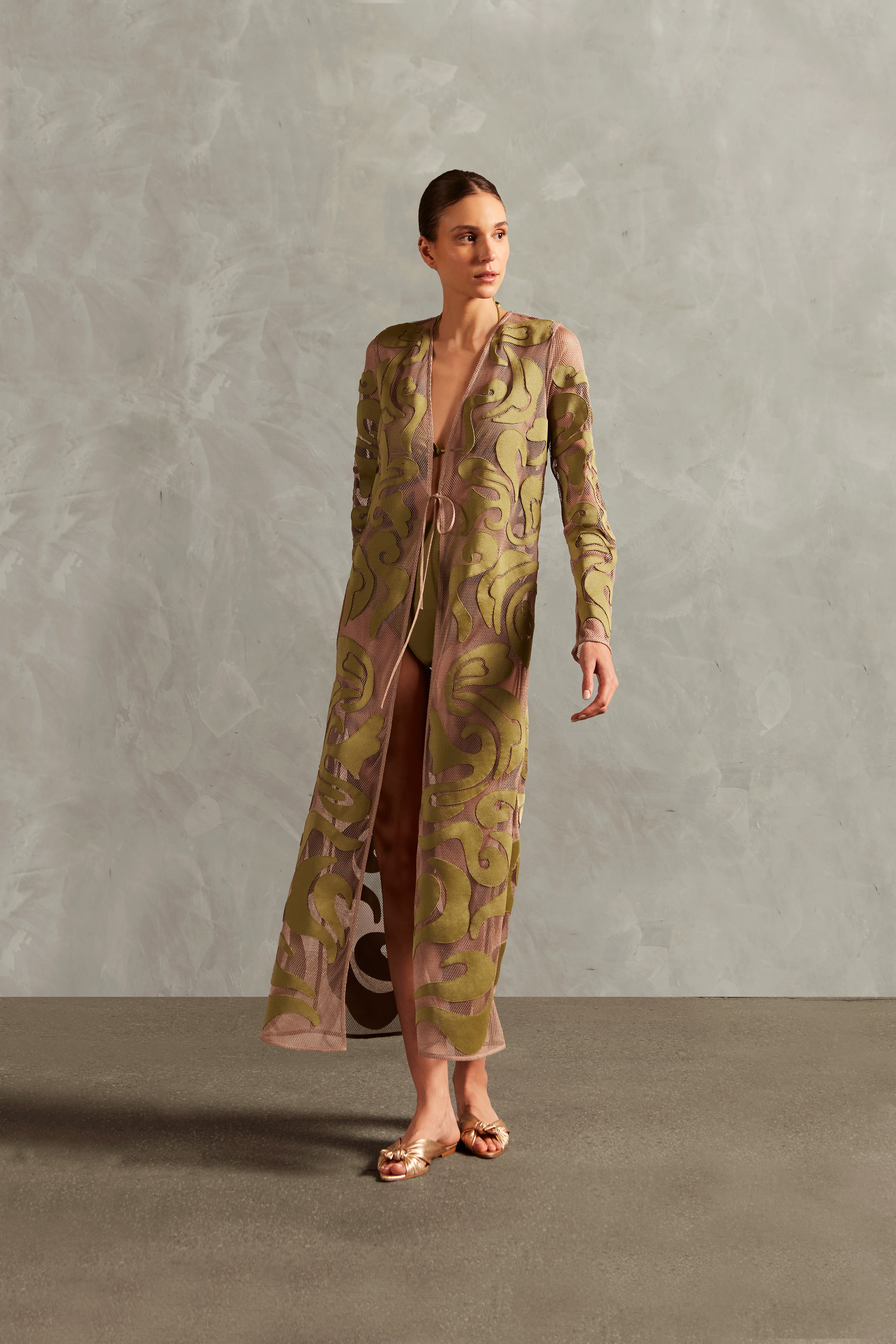 Robe Longo Aplicação Rede