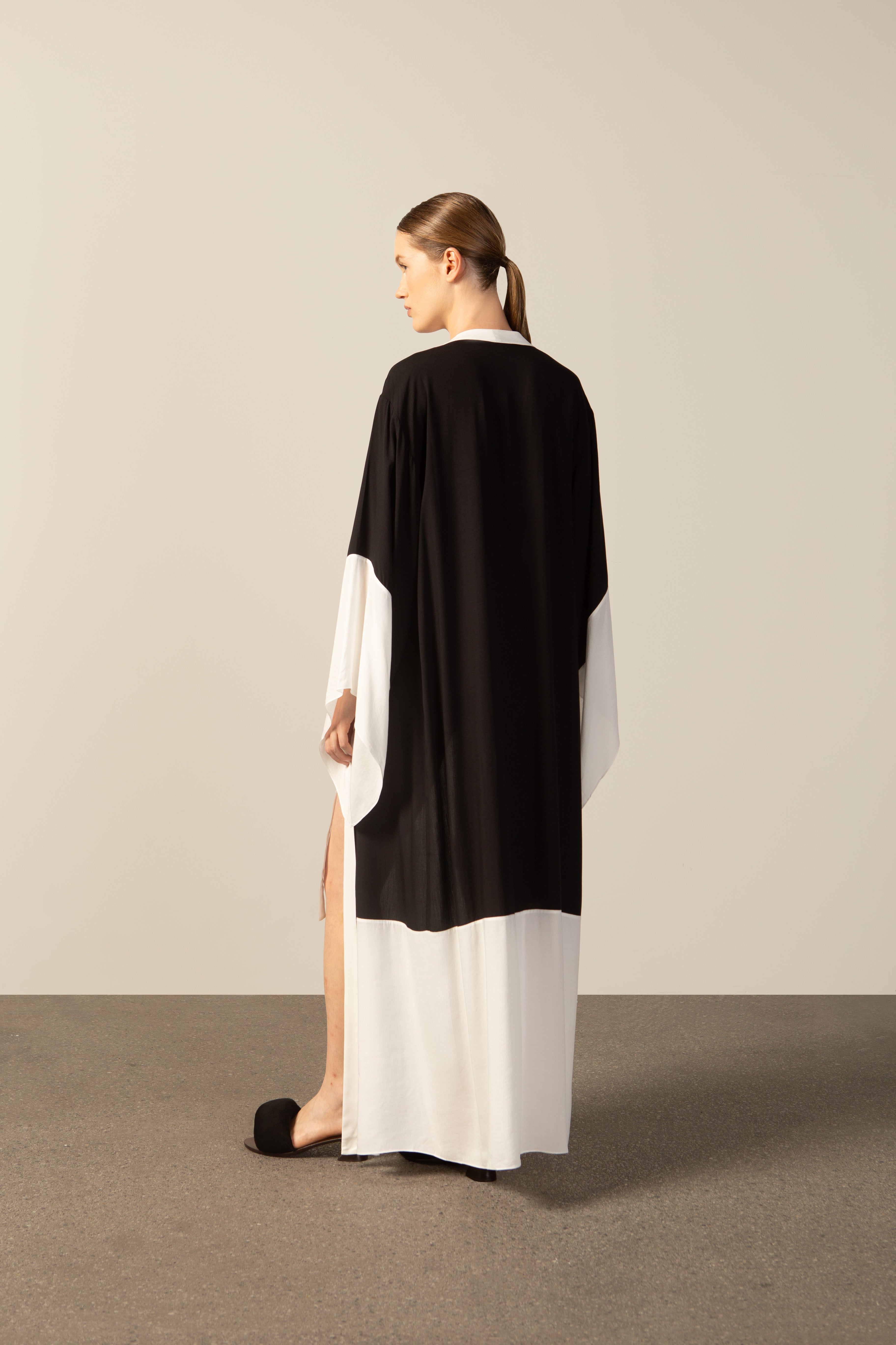 Robe Longo Barrado Geométricos
