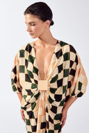 Kaftan Longo Square Mosaic