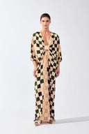 Kaftan Longo Square Mosaic