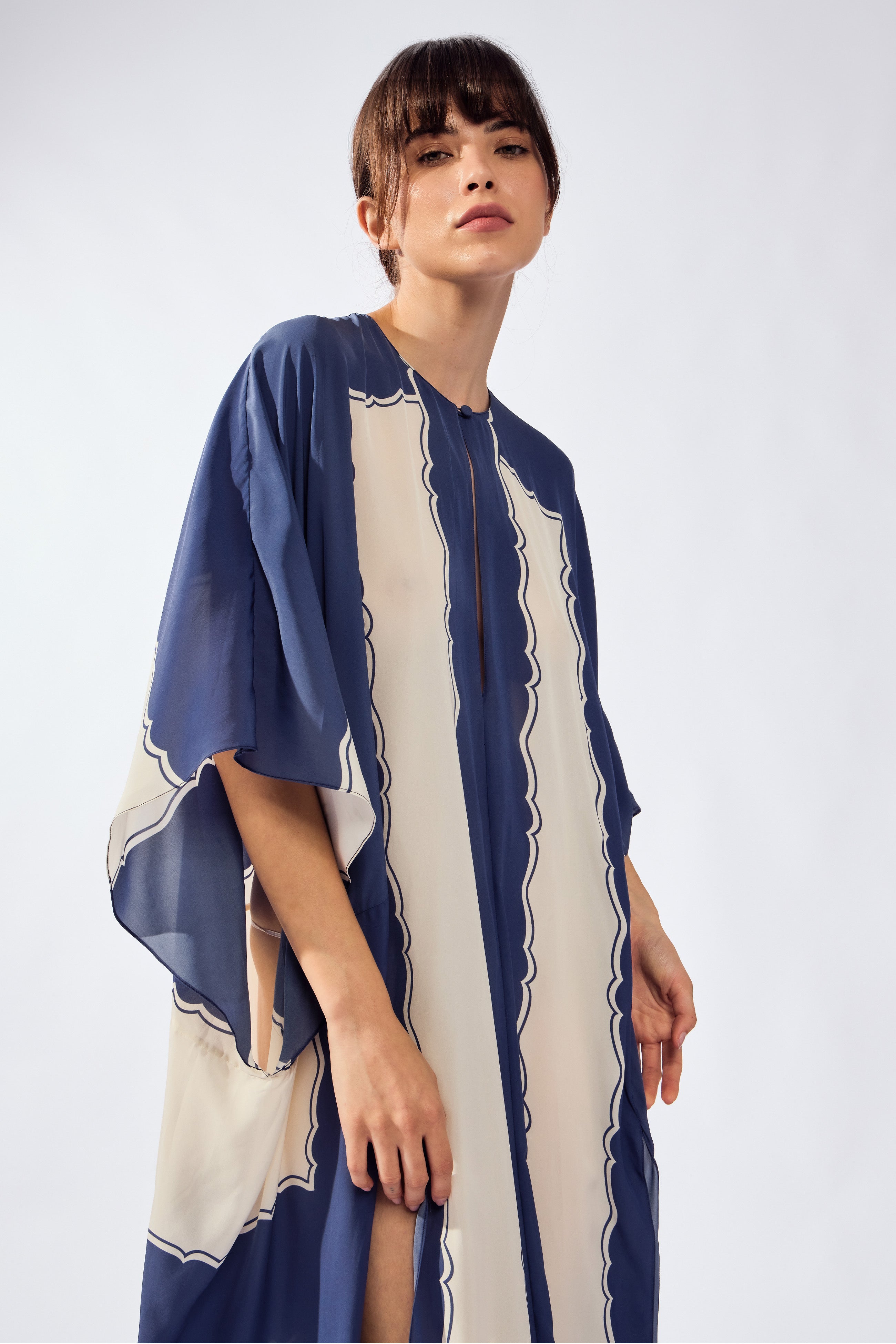 Kaftan Longo Backgammon Columns