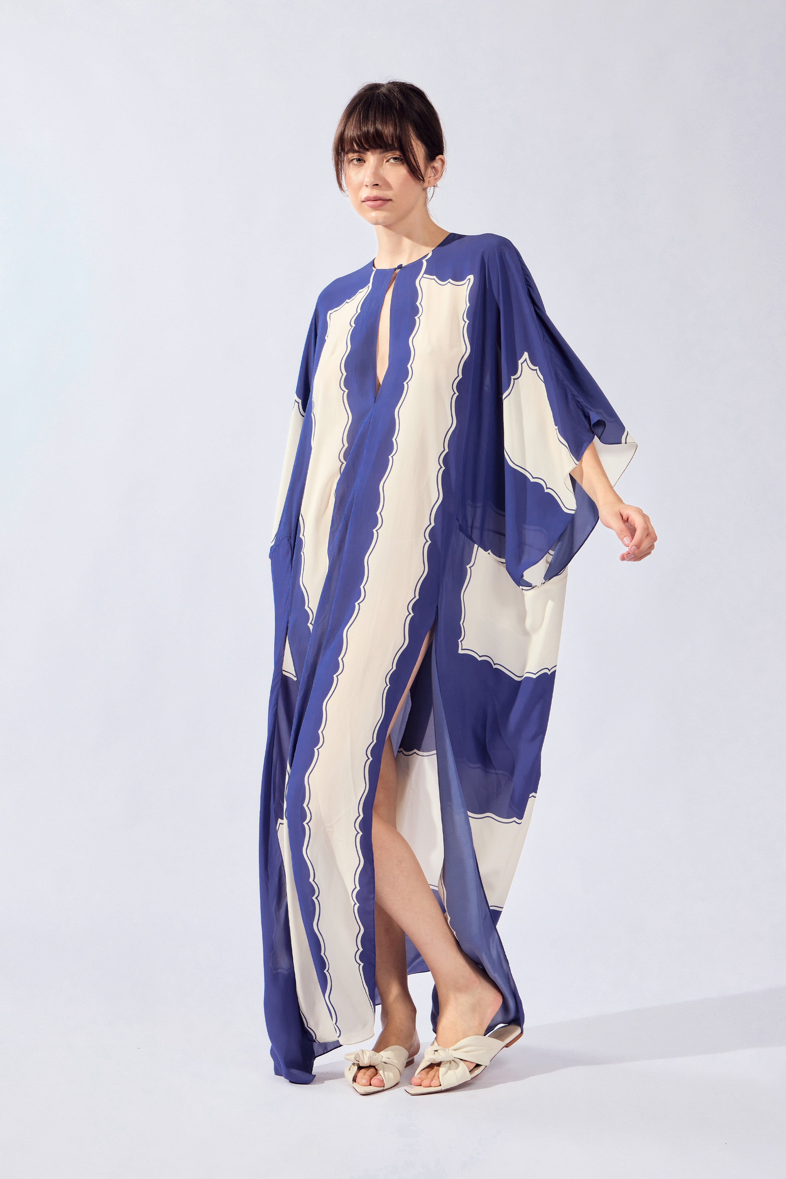 Kaftan Longo Backgammon Columns