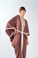 Kaftan Longo Manga Ampla Solids