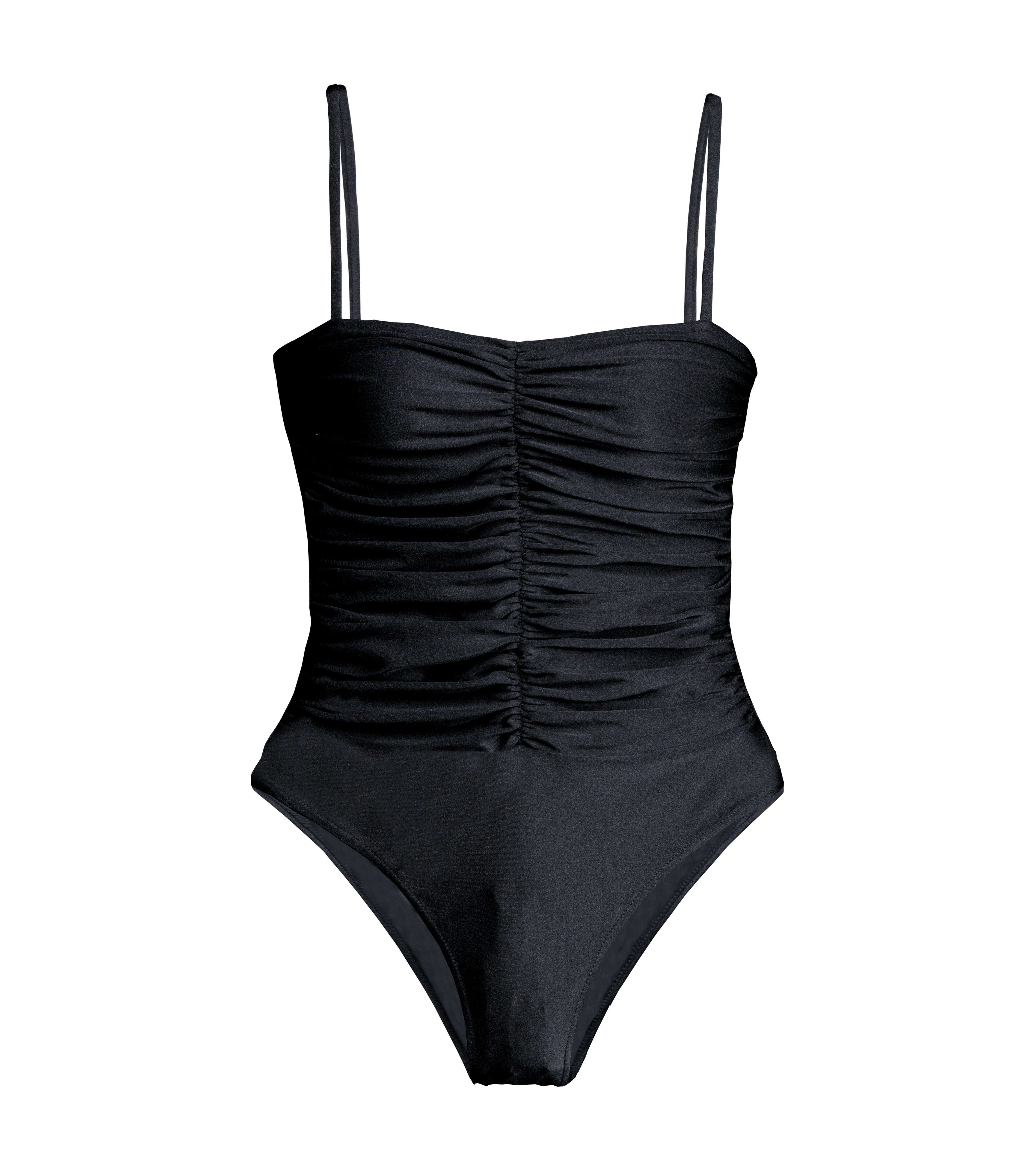 Maiô Alças Franzido Vintage Citronelle Liso