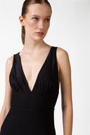 Maillot Decote V Lisos