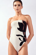 Maillot TQC Aplique Flora Lisos