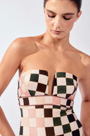 Maillot TQC Asa Delta Mosaic