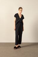 Jumpsuit Decote V  Argolas