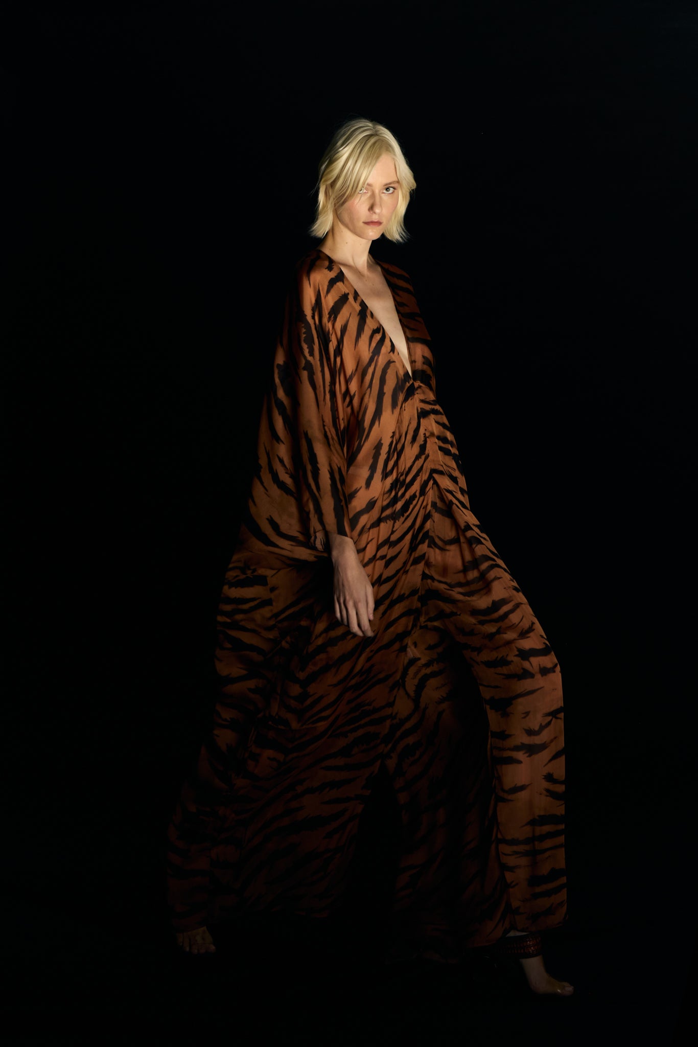 Jumpsuit Decote V Sabine Getty