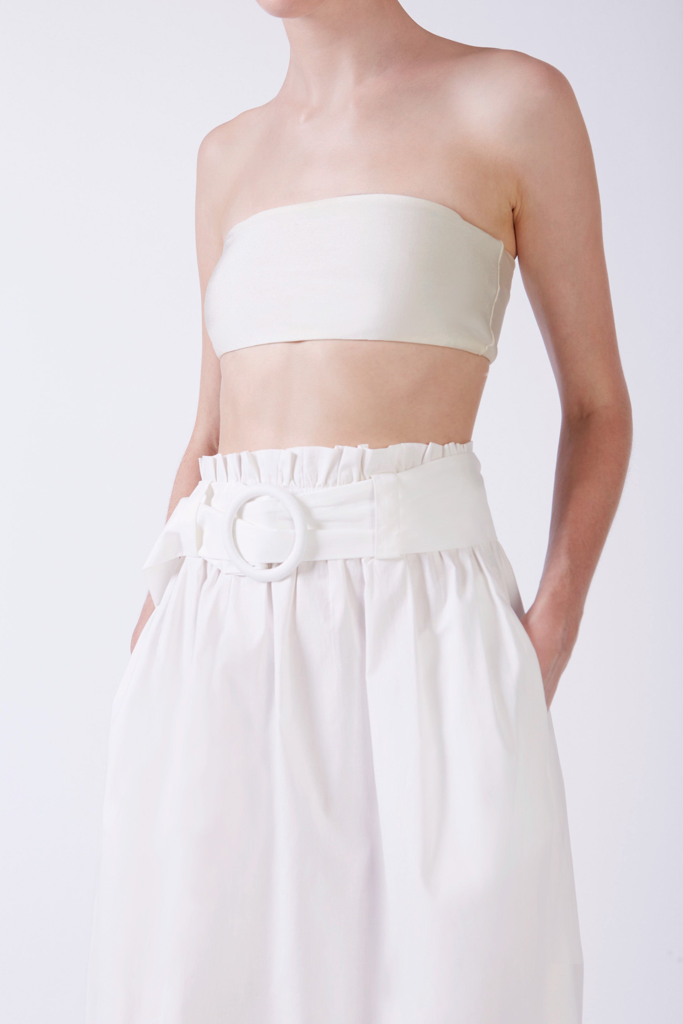 Saia Longa Com Cinto