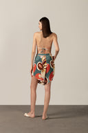Shorts Longo Floral Organic