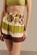 Shorts Curto Giardino Viscose