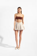 Shorts Curto Balonê Liso