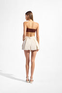 Shorts Curto Balonê Liso