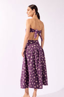 Top Tomara que Caia Jacquard Lina Pois