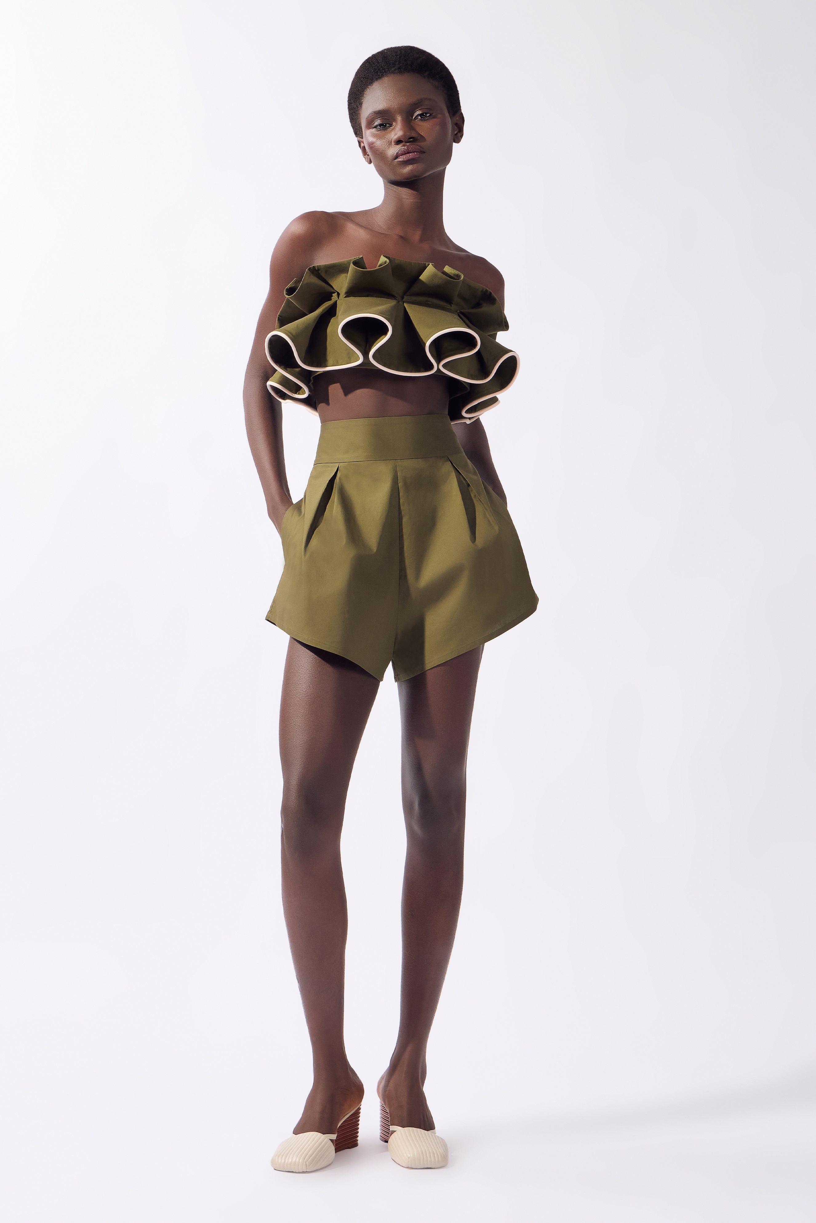 Top Tomara que Caia Babados Lina Pois Lisos