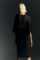 Vestido Curto Franzido Sabine Getty